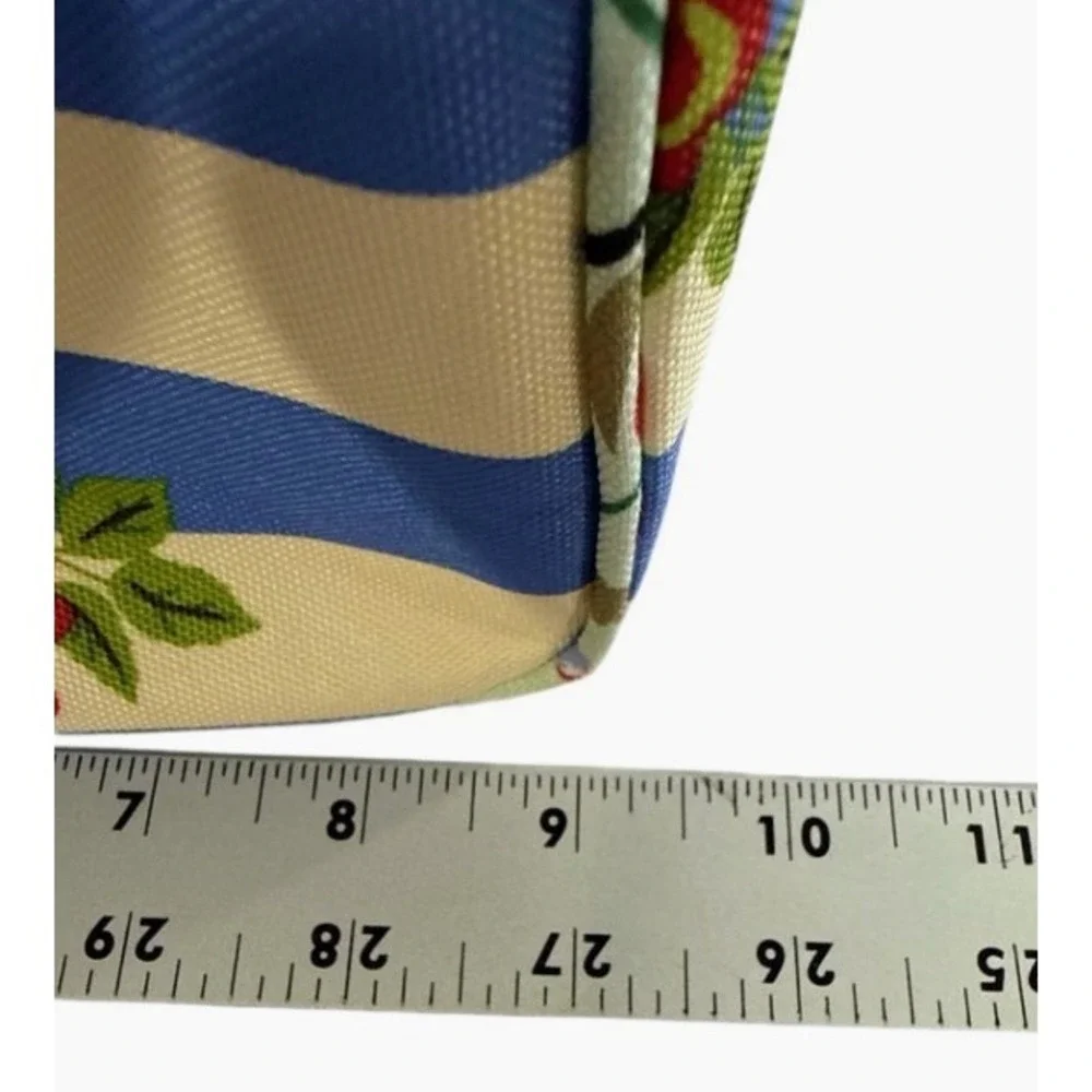 Matilda Jane Floral Diaper Bag Blue Stripe Polka Dot Travel Tote Cottagecore